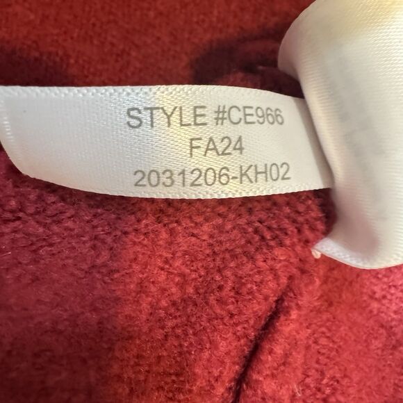 J. Crew Sweater Polo Collared Extra Soft Yarn Pullover Burgundy Women Medium - Picture 10 of 10